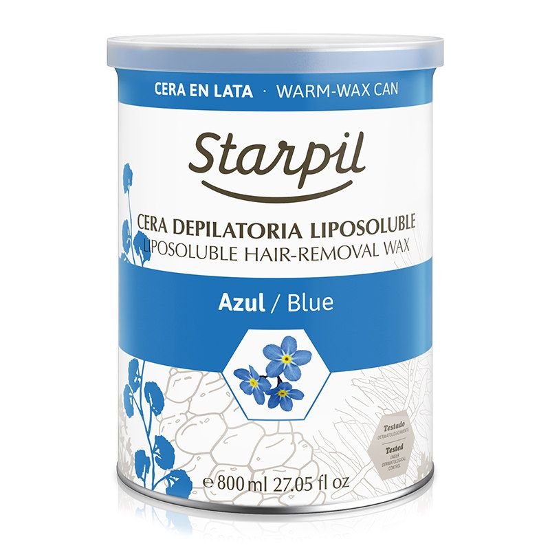 Starpil Wosk do depilacji w puszce Azul 800ml