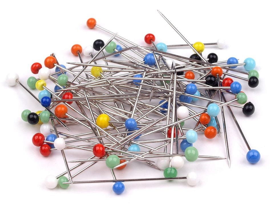 Made in Poland Szpilki z kolorową główką 50 mm 20301557