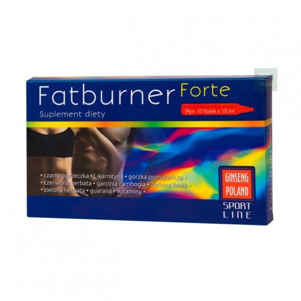 Ginseng GINSENG Fatburner Forte 10 fiolek 10 ml GP4127