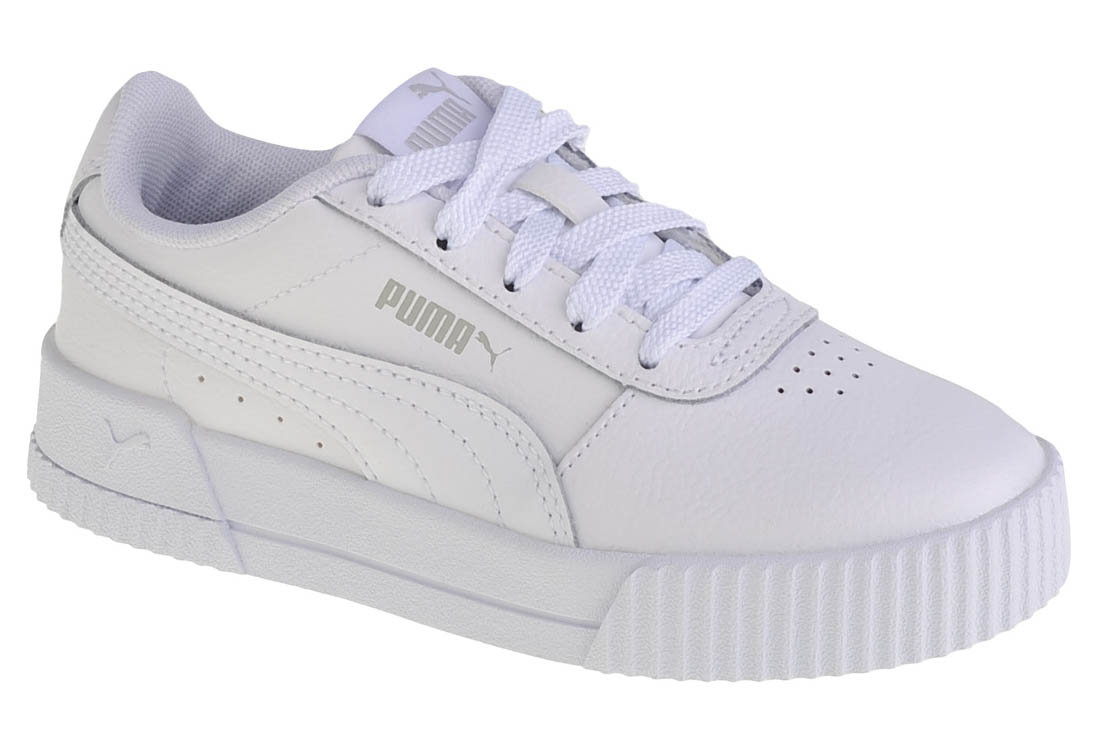 Puma Carina L PS 370678-19 dziewczęce sneakersy, białe, rozmiar 29