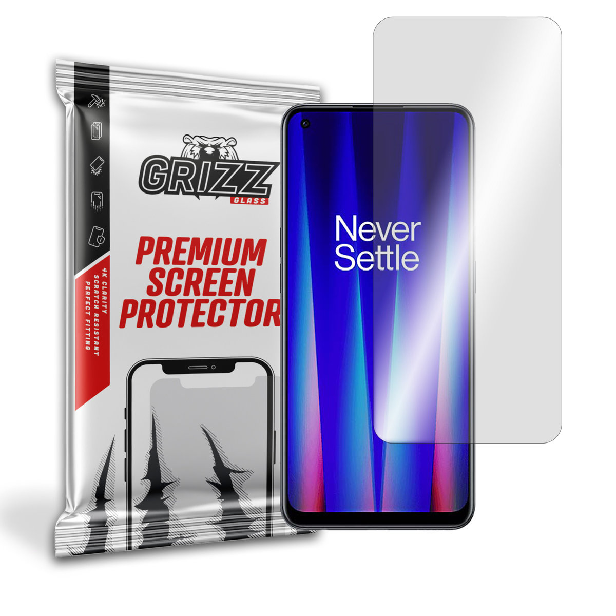 GrizzGlass HybridGlass szkło hybrydowe do OnePlus Nord CE 2 5G