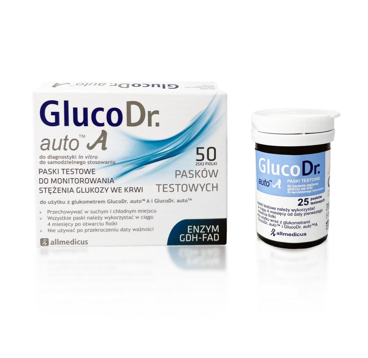 GlucoDr. auto A paski testowe