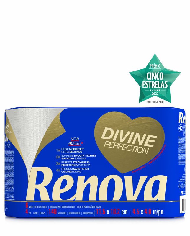 Papier toaletowy Renova Divine 6 szt