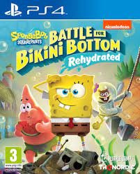 Spongebob SquarePants Battle for Bikini Bottom Rehydrated GRA PS4