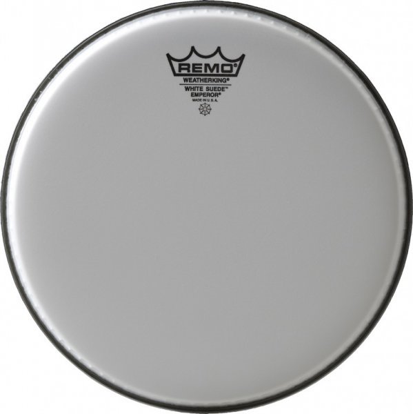 Remo Naciągi Emperor White Suede 10 BE-0810-WS