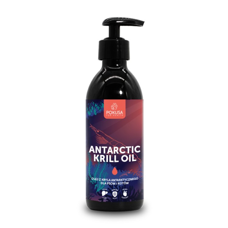 Pokusa Antarctic Krill Oil Olej z kryla antarktycznego - 500ml