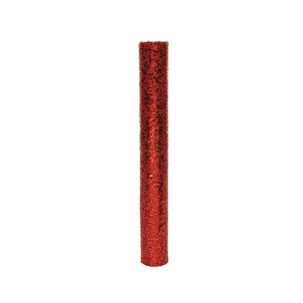Tkanina dekoracyjna czerwona obrus bieżnik 200cm