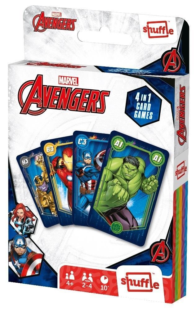 Gra karciana 4w1. Avengers