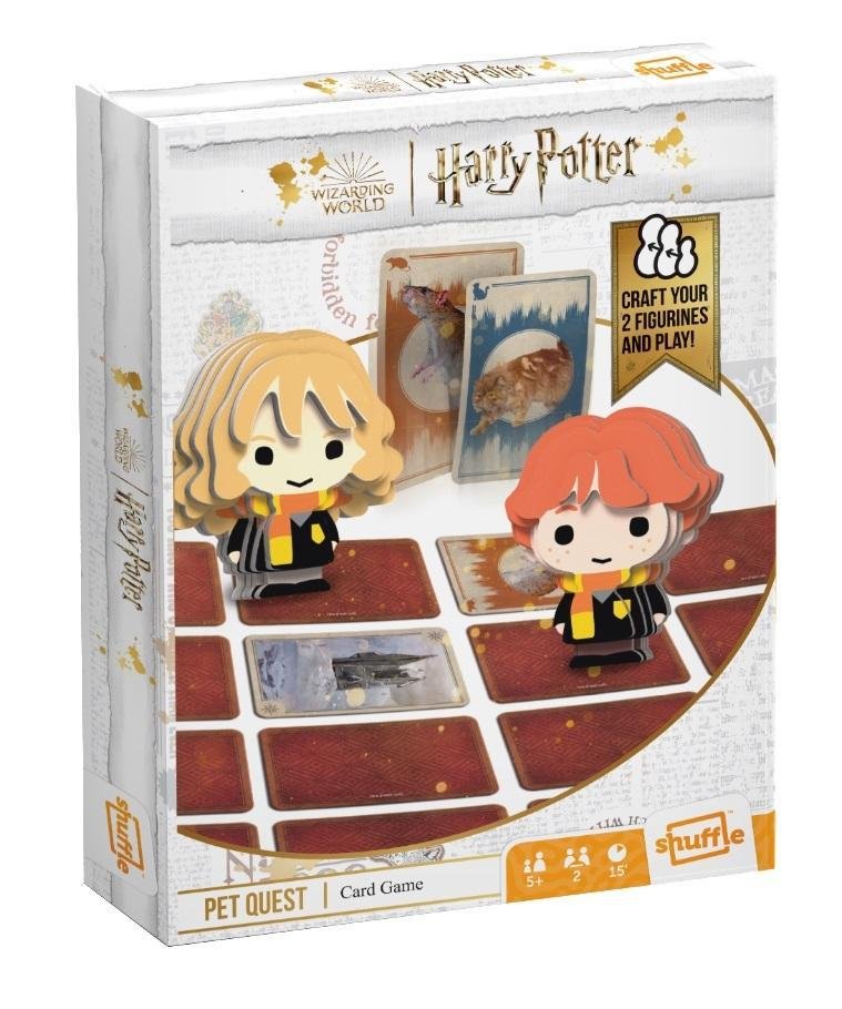 Harry Potter. Pet Quest. Gra karciana z figurkami