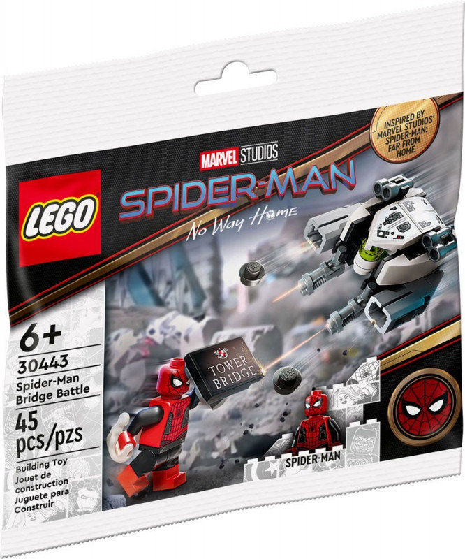 LEGO Klocki Super Heroes Spider-Man pojedynek na moście 30443