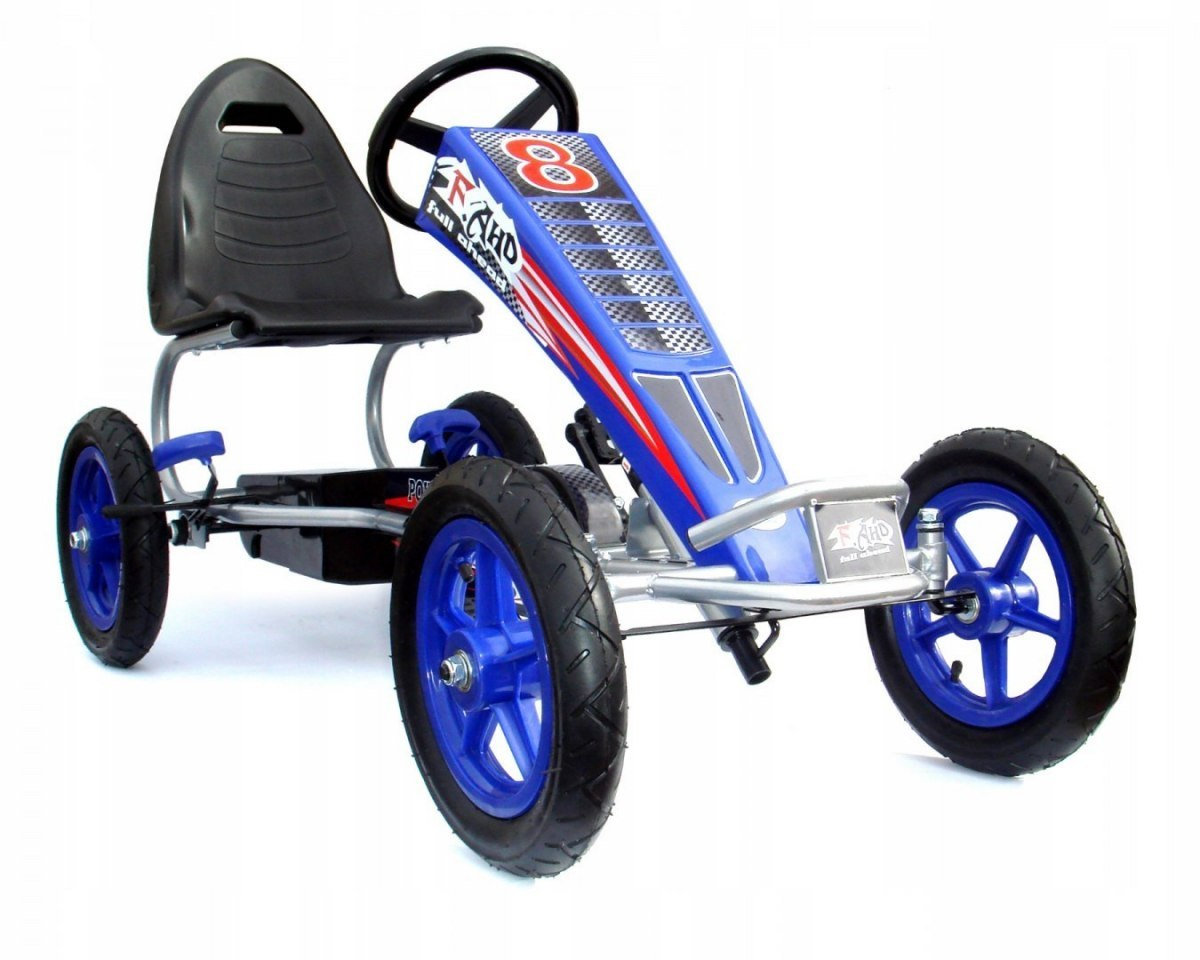 Gokart Na Pedały Full Ahead AIR Niebieski