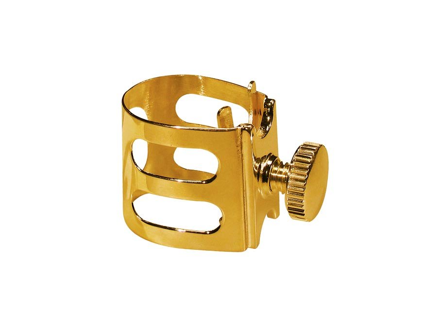 Ligaturka Stewart Ellis Saxofon sopranowy złocona SELG-SGD