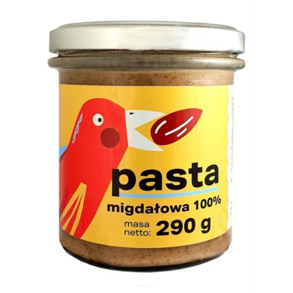 PIĘĆ PRZEMIAN Pięć Przemian Pasta migdałowa 100 %  290 g PRZE1086