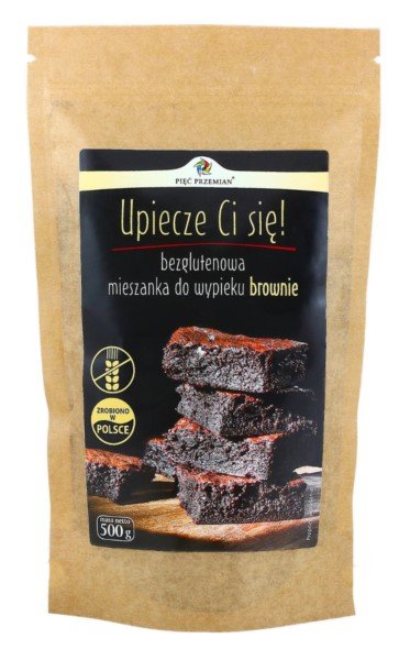 Pięć Przemian Mieszanka do wypieku Brownie 500g