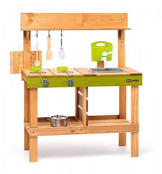 Woody Kuchenka ogrodowa dla dzieci Rosalie, 77 x 95 x 34 cm