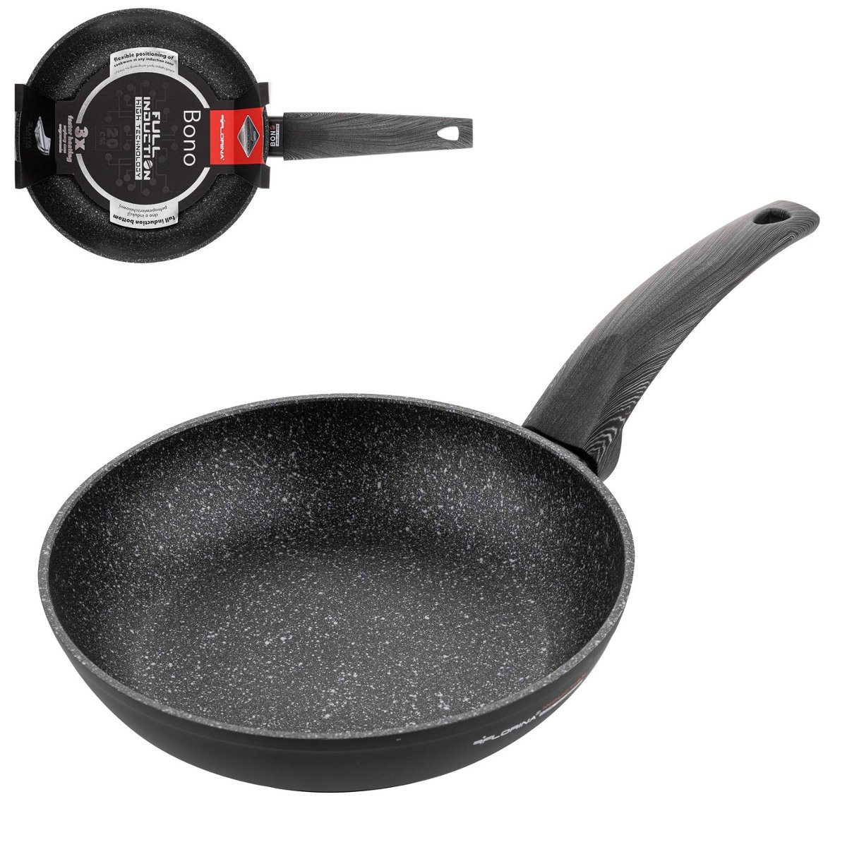 Patelnia na indukcję i gaz Florina Bono 20 cm