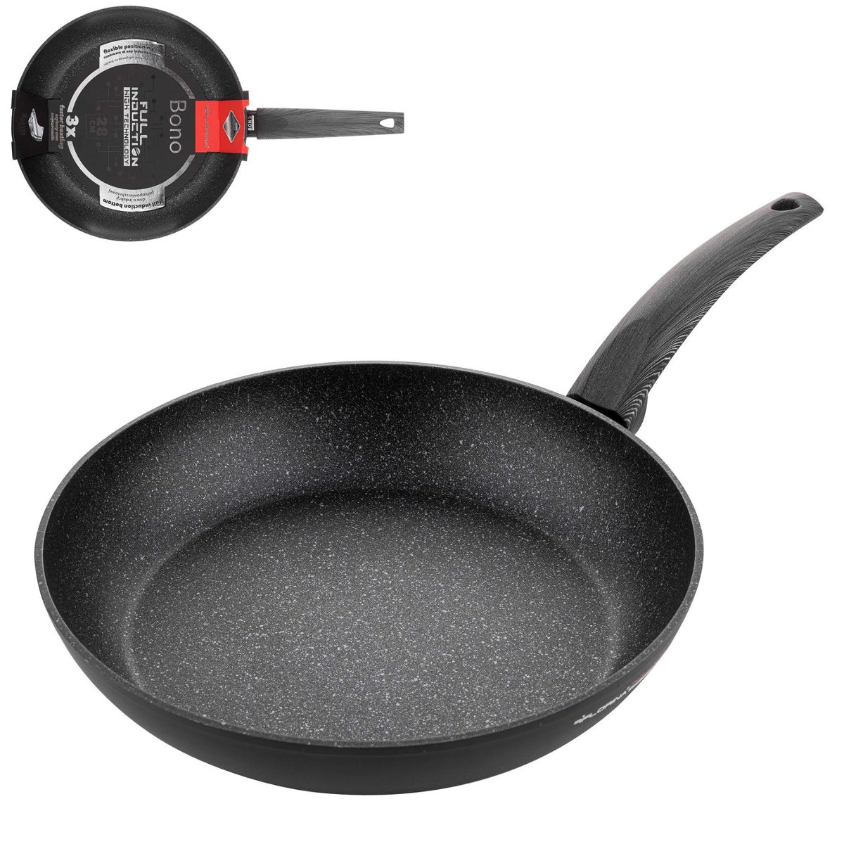 Patelnia na indukcję i gaz Florina Bono 28 cm