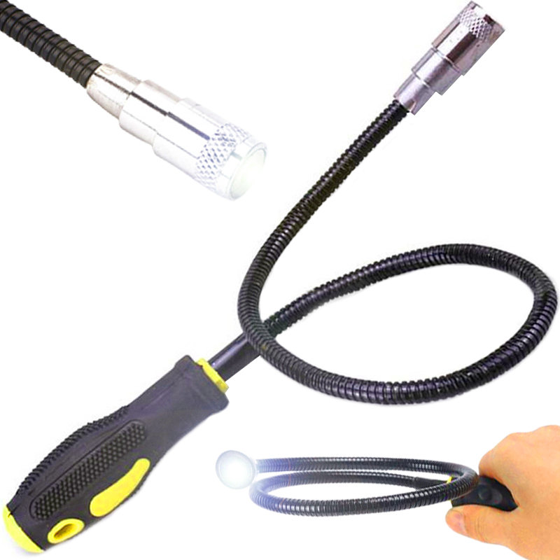 Retoo Chwytak Elastyczny Magnetyczny Led 57Cm