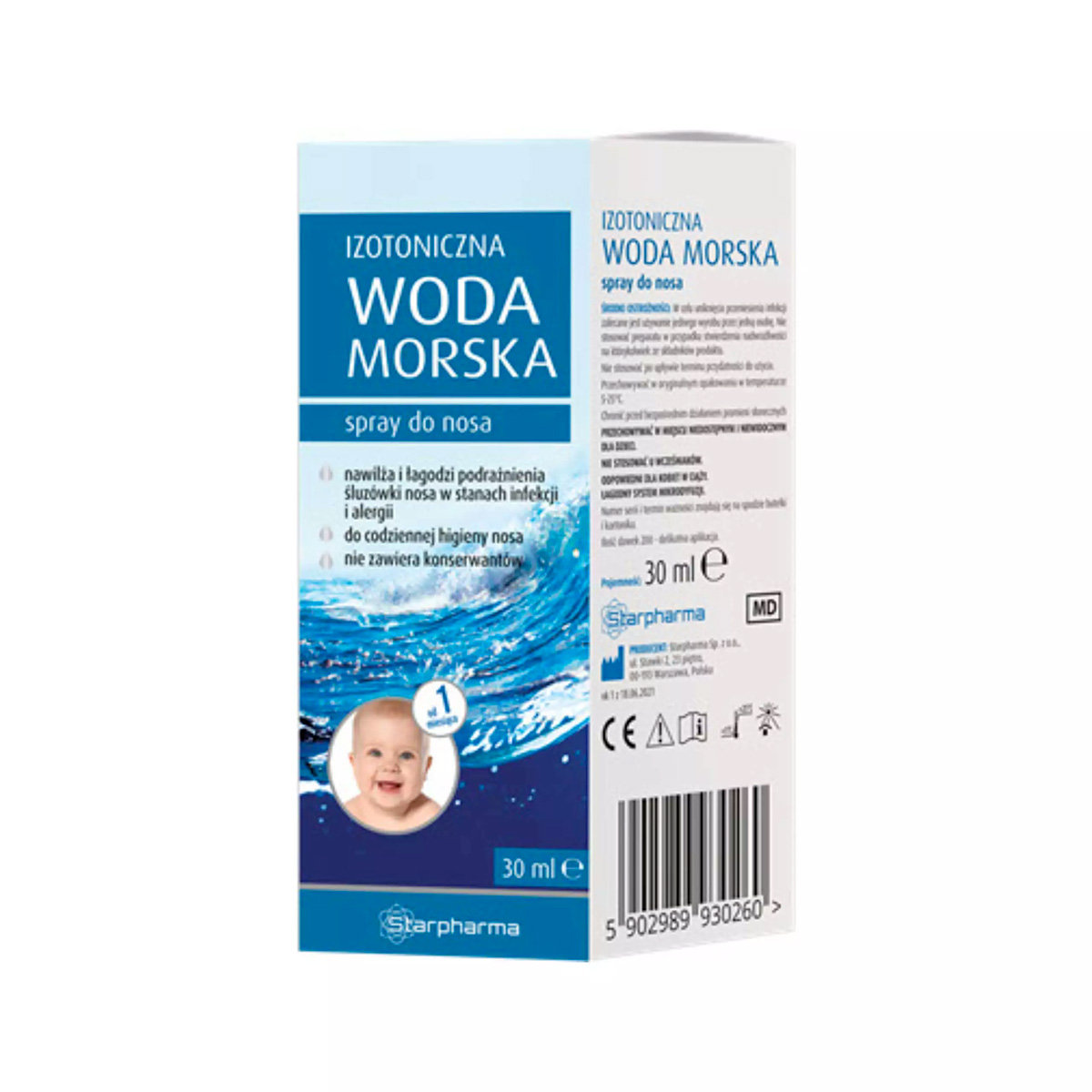 Starpharma Izotoniczna Woda Morska 30ml - Starpharma 5902989930260