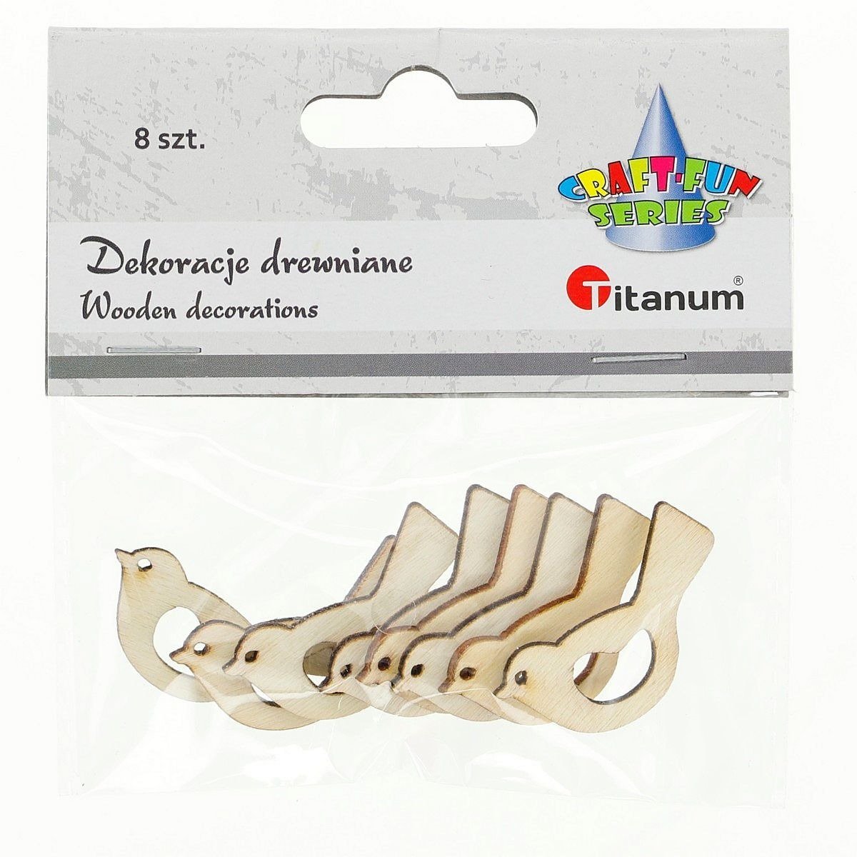 Hasta Ozdoba dekoracyjna Drew Ptaszki 395978 Pbh Op8szt