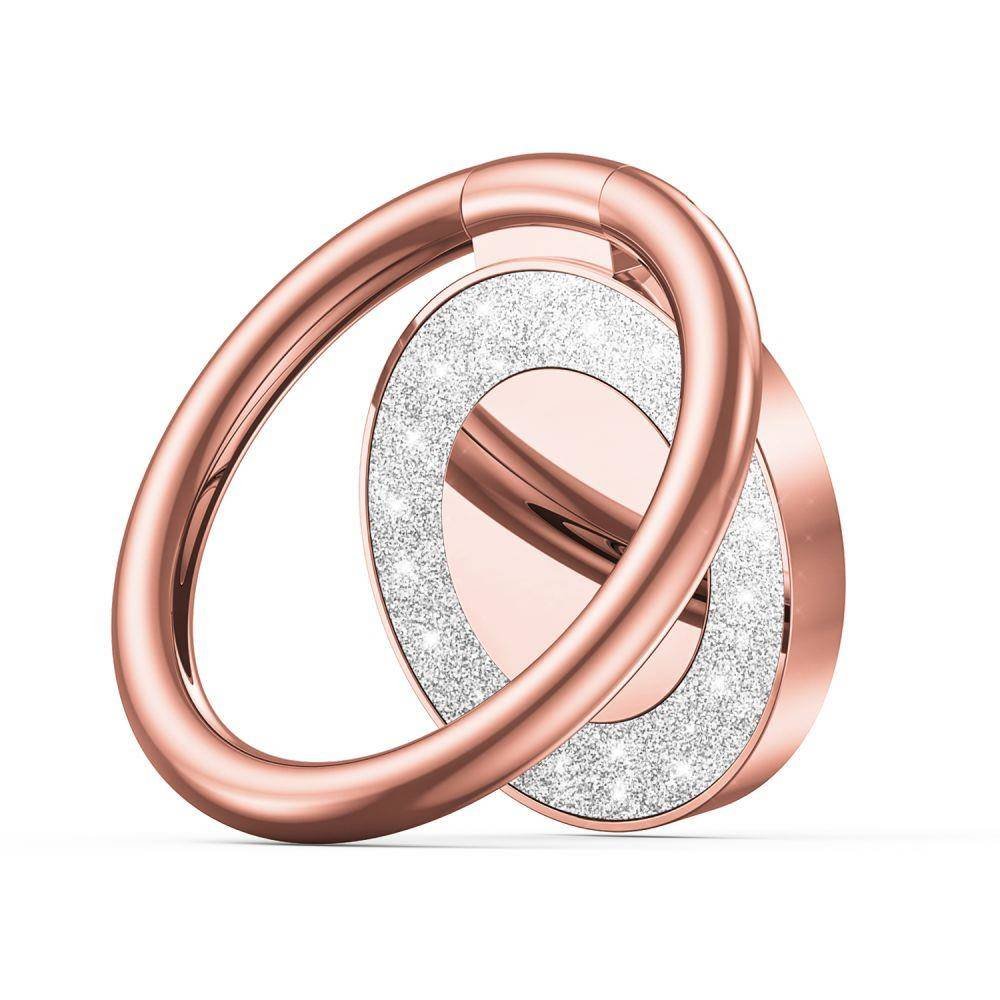 Tech-Protect MAGNETIC PHONE RING GLITTER ROSE
