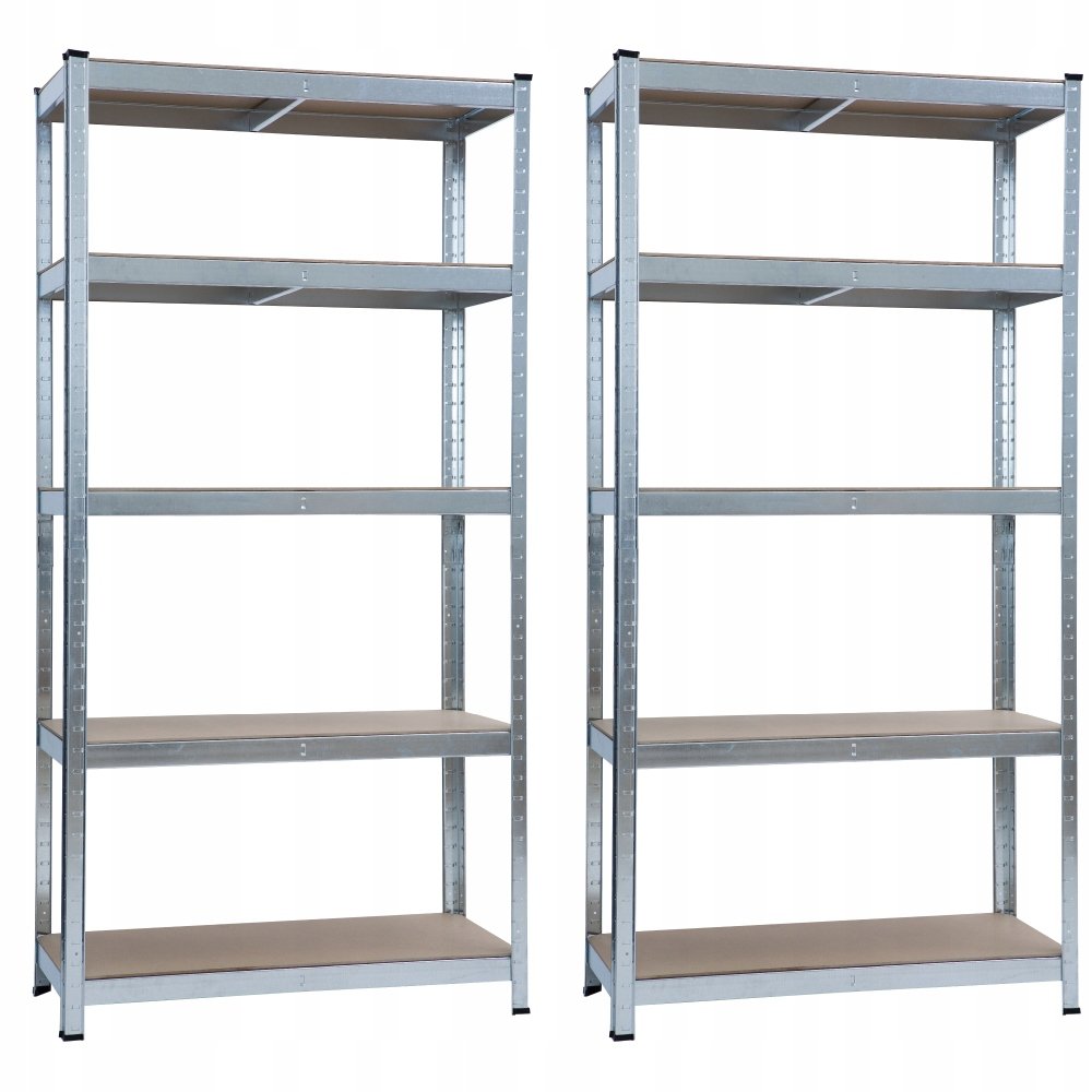 2x REGAŁ MAGAZYNOWY METALOWY 180x90x40 SZAFA PÓŁKA