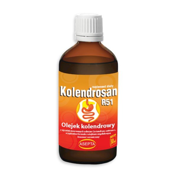 ASEPTA Kolendrosan R51 30ml - olejek kolendrowy i migdałowy 021ASEKOLE2