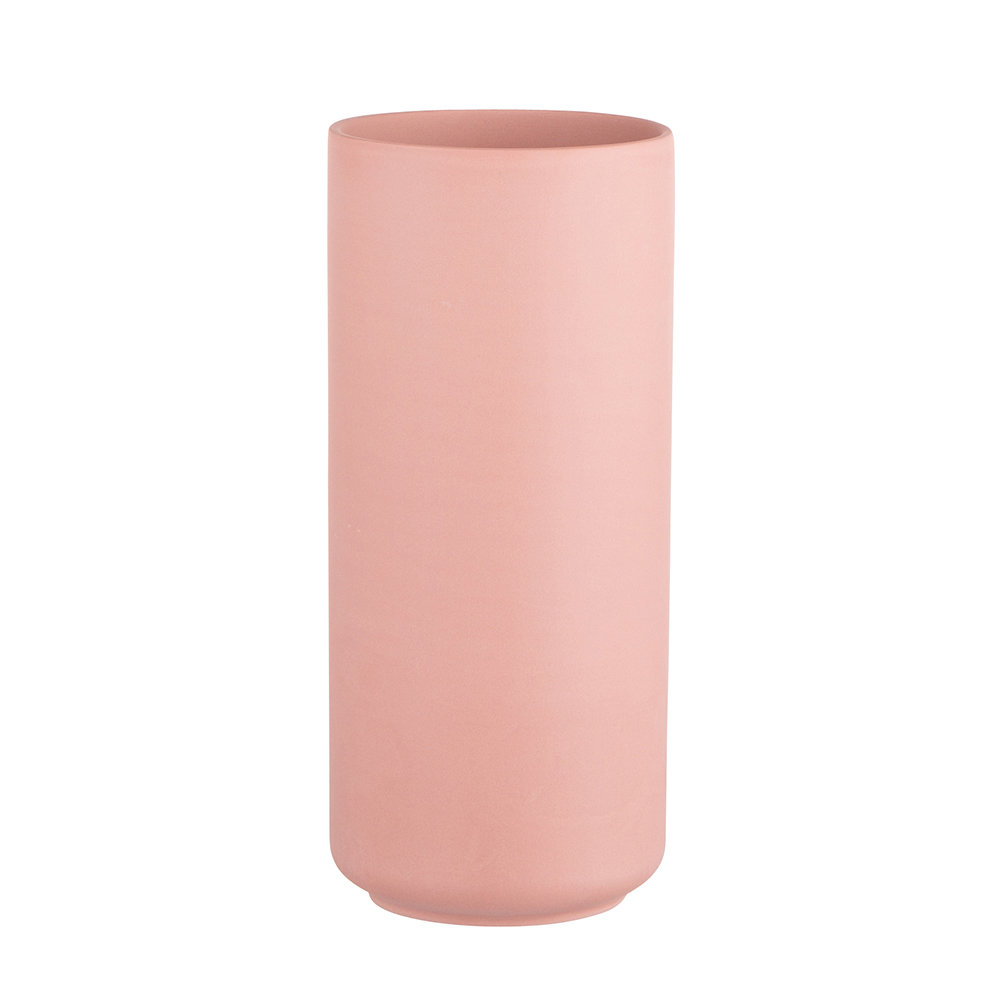 Lumarko Lumarko Wazon Ceramiczny 11x11x25 Cm Ceglasty! 0102016237 Alt