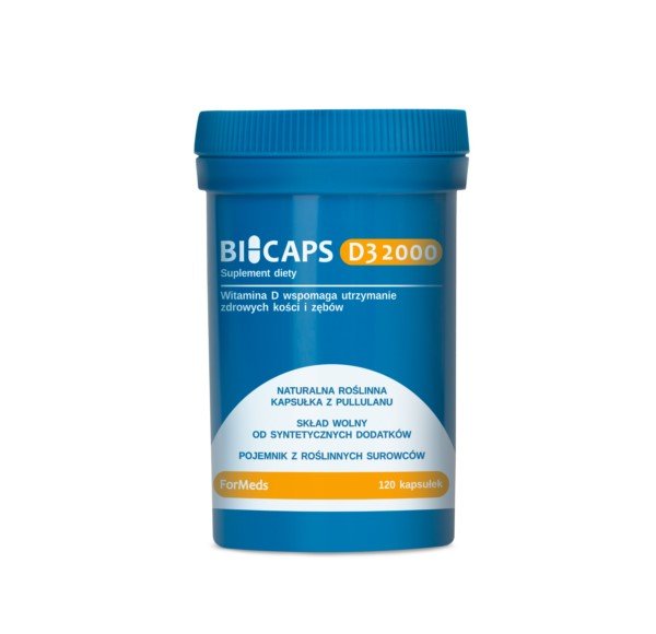 ForMEDS Bicaps Witamina D3 2000 120 k odporność FO043