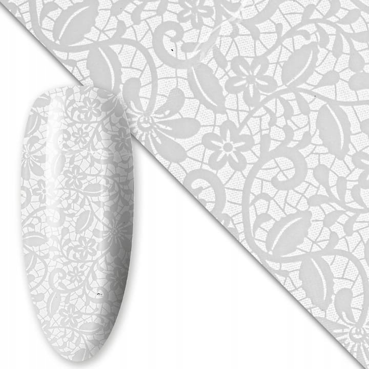 Folia transferowa do paznokci 80 cm White Nr 13