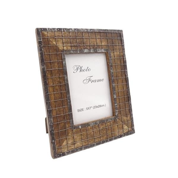 Drewniana ramka na zdjęcia - A-1329, format zdjęcia 13x18cm