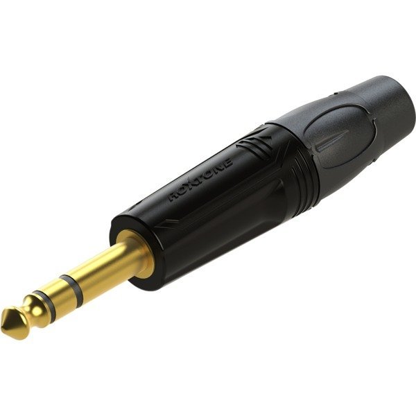 Wtyk jack 6.3mm stereo RJ3P-BG ROXTONE