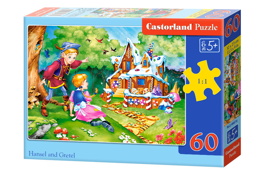 Castorland Puzzle 60 Hansel and Gretel CASTOR -