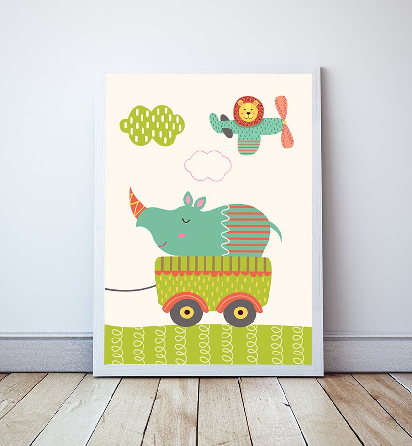 Plakat Ciuchcia 3 format A3