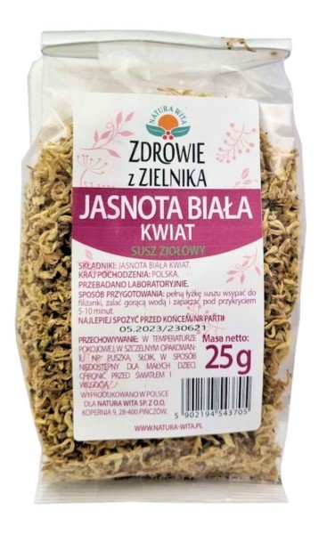 NATURA WITA Natura Wita Jasnota Biała Kwiat 25 G NW3705