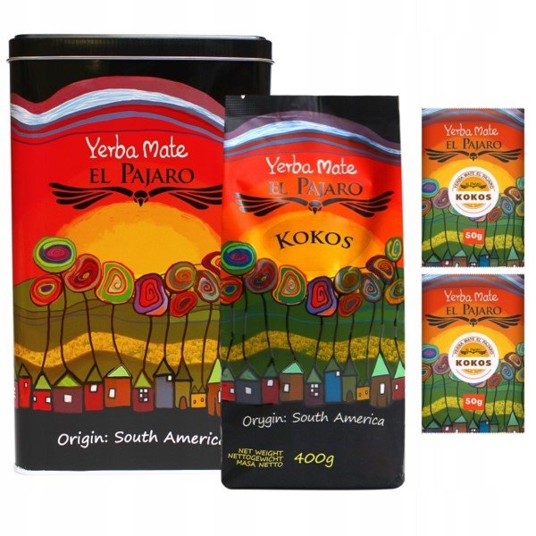 ORANŻADA Oranżada Yerbera Puszka Yerba Mate Kokos 500 g OR719