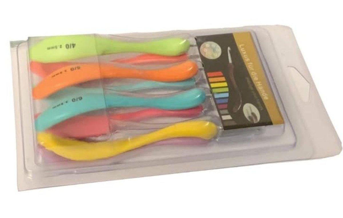 kufer-pasmanteria.pl Szydełka ergonomiczne ( 8 szt ) 6AF1-1607B