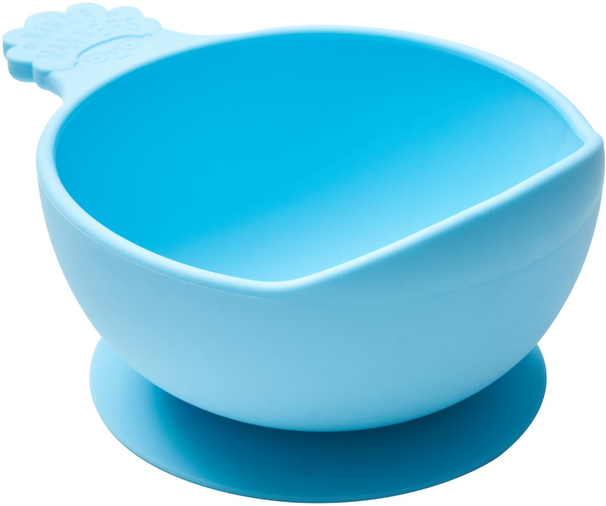 Nana's Manners BLUE Miska silikonowa z przyssawką i uchwytem