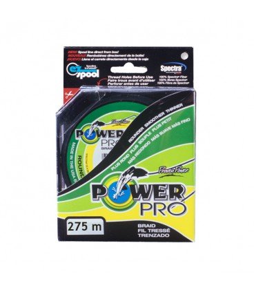 Plecionki Power Pro Moss Green 275m 0,19 mm