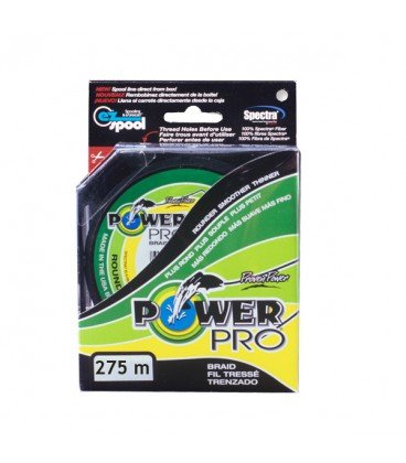 Plecionki Power Pro Moss Green 275m 0,43 mm