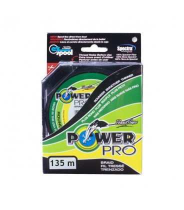Plecionki Power Pro Moss Green 135m 0,19 mm
