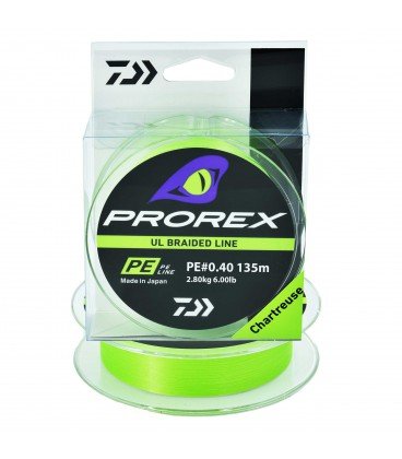 Daiwa Prorex Ul Braid #0.4 6lb 2.8kg 135m