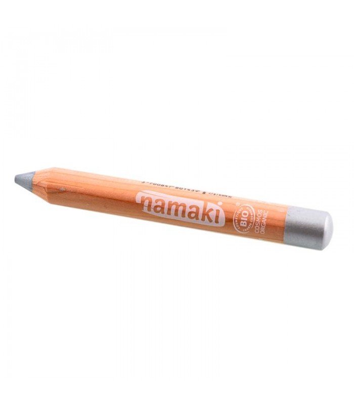 Kredka do malowania twarzy, SREBRNA, 2,1 g, Namaki