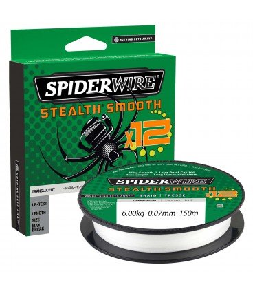 Plecionki Spiderwire Stealth Smooth 12 Translucent 0,07 mm