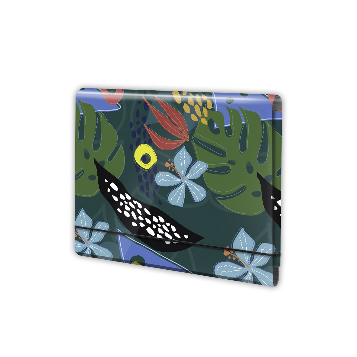 Penmate Teczka łamana A5 na gumkę T 0104 Dżungla