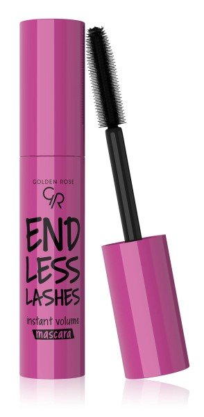 Golden Rose End Less Lashes - Instant Volume Mascara - Zwiększający objętość tusz do rzęs - 13 ml