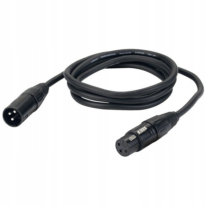 Dap Audio DAP FL01 - Kabel mikrofonowy bal. XLR/M 3 p. > XLR/F 3 p. 0,75 m FL0175