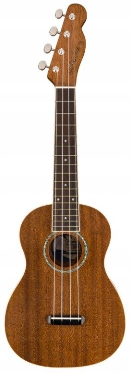 'Fender Zuma Concert Ukulele Natural Wn 097-1630-022'