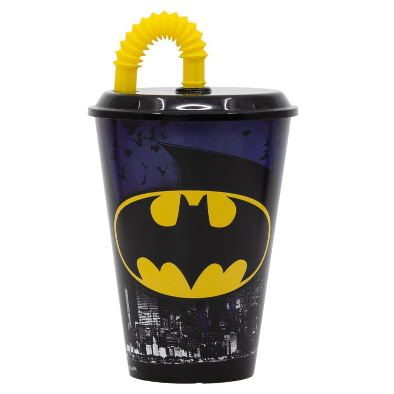 Kubek ze słomką Batman bidon 430ml