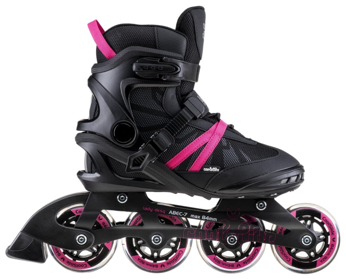 COOLSLIDE Damskie Rolki COOLSLIDE LADY DESQ 11320-BLK/B PURP